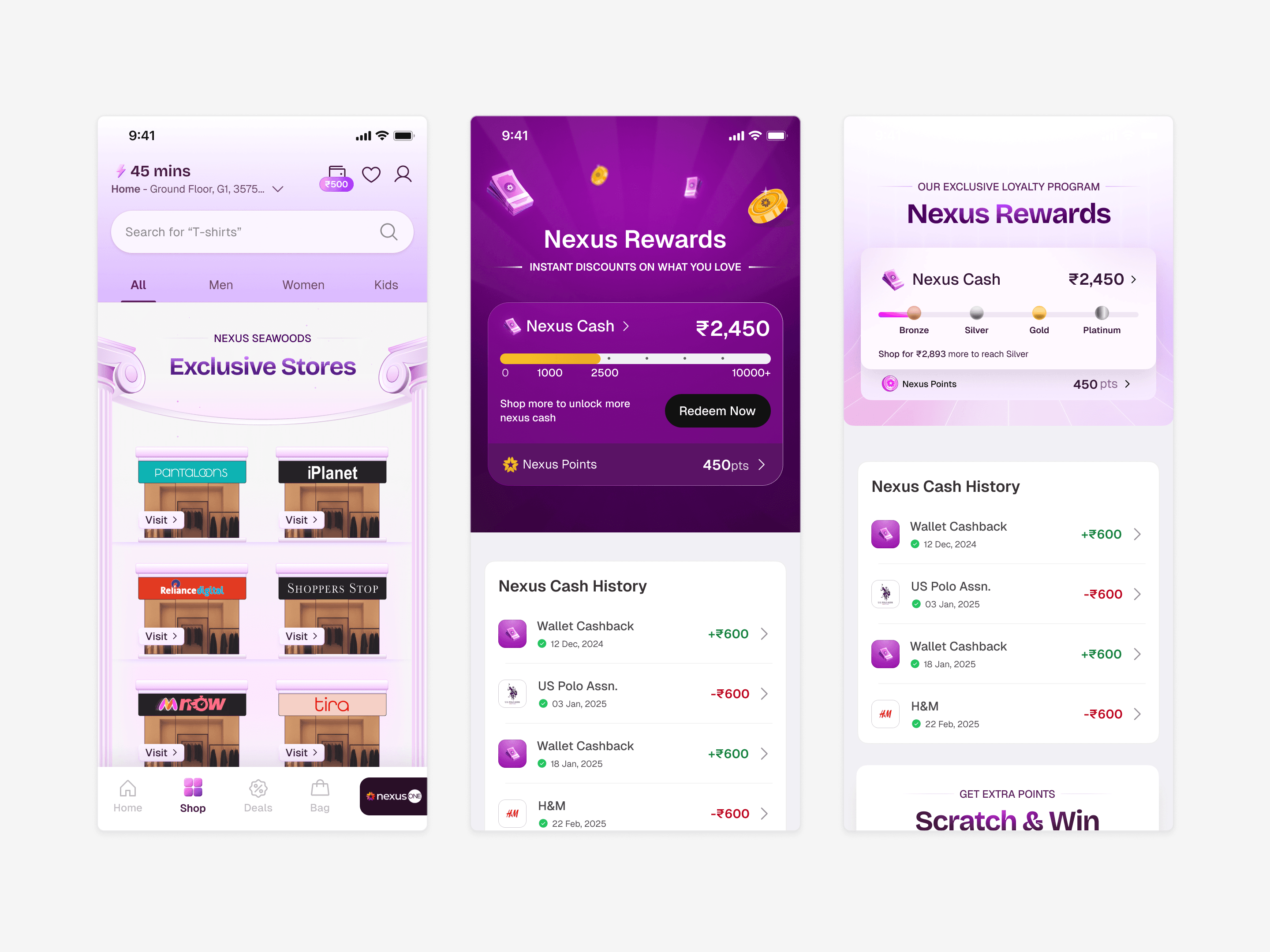 Throwaways: rewards and loyalty iterations that didn't ship